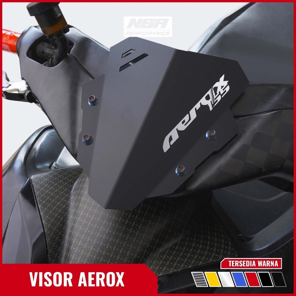 NSA Windshield Aerox 155 Visor Aerox New Visor Aerox Old Visor Aerox Smoke Tinggi Visor Sectbill Aer