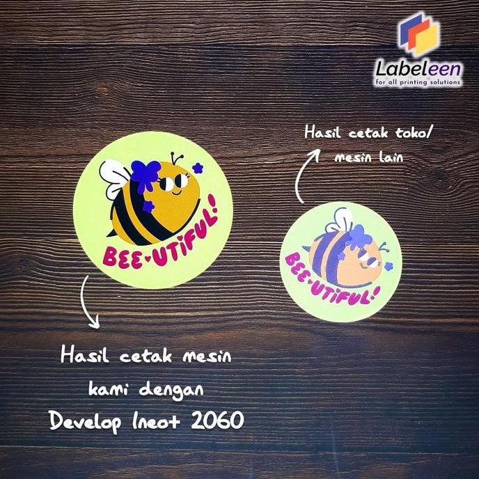 

CETAK STIKER BULAT CUSTOM CHROMO / LABEL MAKANAN [SUDAH DICUTTING]