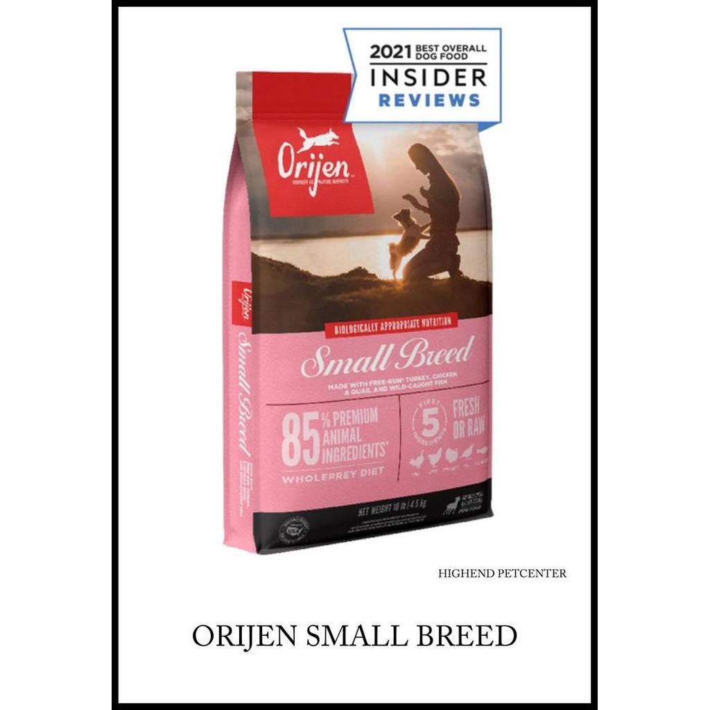 Dog Food Orijen Small Breed 4.5Kg Terlaris