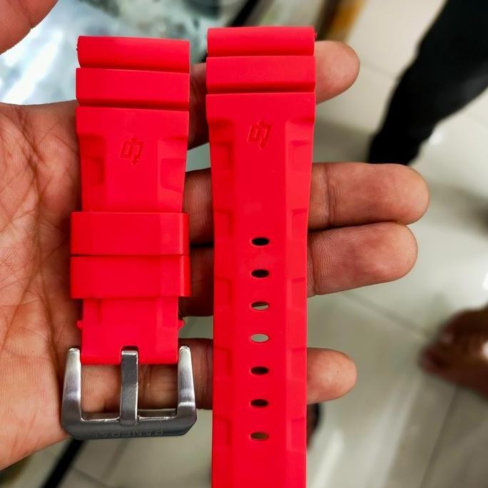 TALI JAM TANGAN PANERAI 24MM +26MM KARET