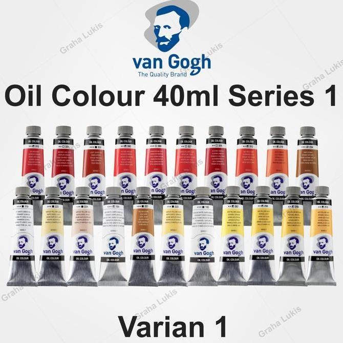 

ready !!! Van Gogh Oil Colour 40 ml Serie 1 varian 1