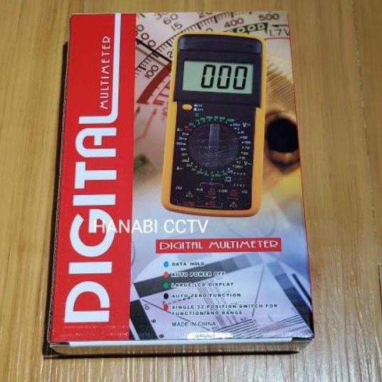 NEW DT9205 Multi Tester Digital DT 9205 DT9205A + Baterai