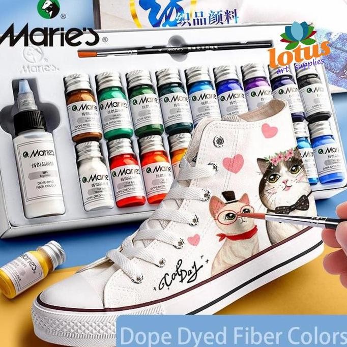 

ready !!! Maries Dope-Dyed Sneaker Permanent Fabric Paint