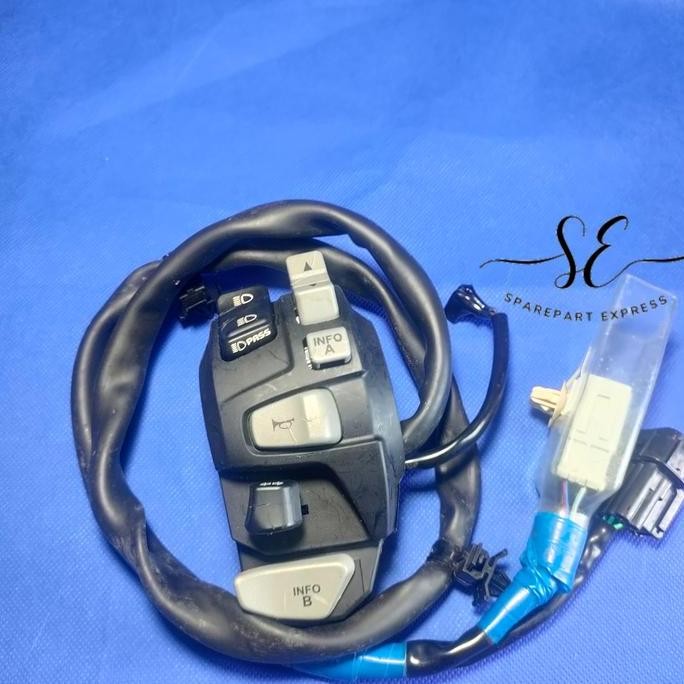 SAKLAR HOLDER KIRI MOGE HONDA FORZA 250 CC QC MARKING