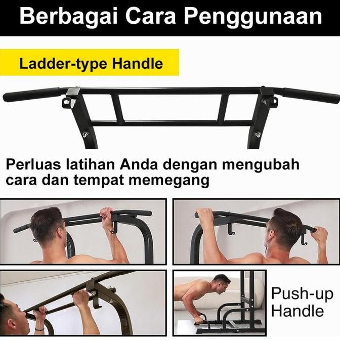 ALAT FITNESS PULL-UP MULTIFUNGSI/ ALAT PULL-UP RUMAHAN/PERALATAN GYM