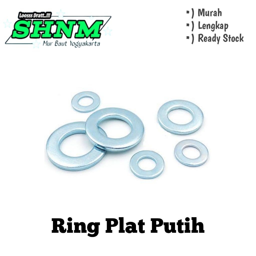 Ring Plat M8 Tebal