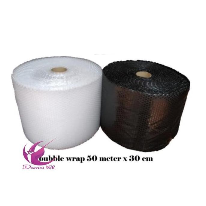 

ready bubblewrap 50 meter x 30 cm plastik bubble tebal pekat lentur