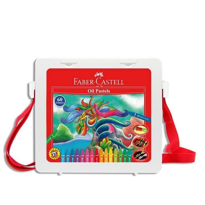 

ready !!! fabercastell Hexagonal Oil Pastel 12/24/48/60 Pcs