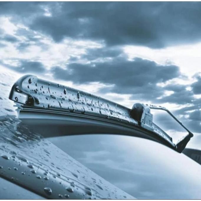 Wiper Blade Frameless Mobil Mitsubishi Colt T120 SS Sepasang 2 Pcs 16" & 16" Pembersih Kaca Depan Ak