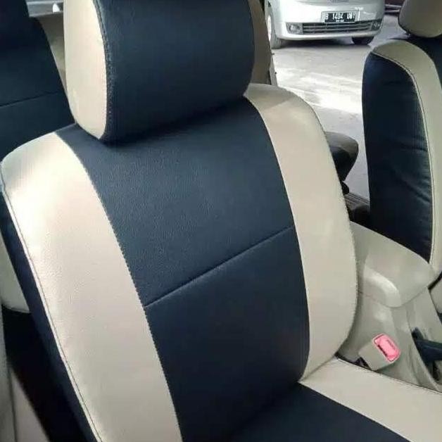 Sarung Jok Mobil Suzuki APV ARENA GX GL DLX LUXURY- Full set 3 baris Bahan Kulit Sintetis (Oscar) Co