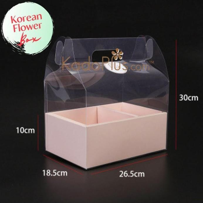 

ready Kotak Bunga Box Bunga Kotak Kue Cake Mika Korea