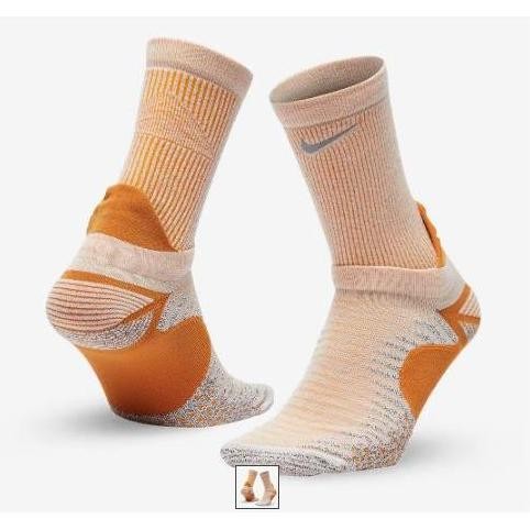 Promo Kaos Kaki Lari Trail Mens U Nike Trail Running Crw - 200 Vivid Orange