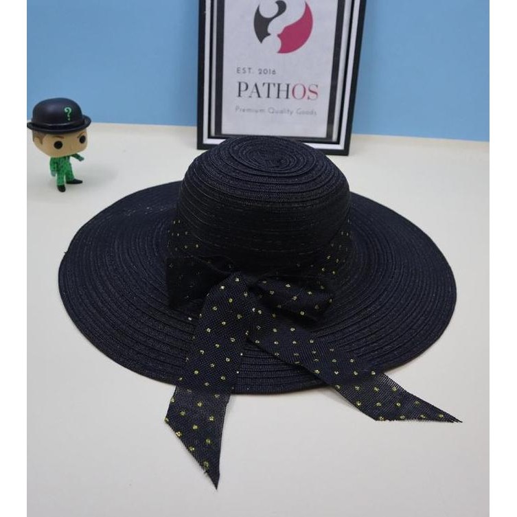 ready Topi pantai wanita dewasa sayap kecil import