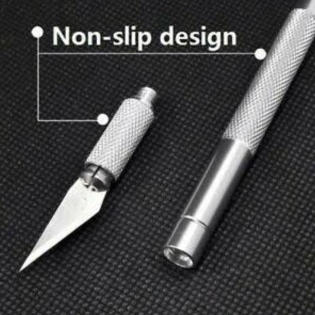 

Ghs-55 Tu-67 Dg-4 Refill Pen Cutter 5 Pcs - Refill Craft Knife Isi 5 Pcs - Pisau Tambahan Craft Blade 5 Pcs Premium Original