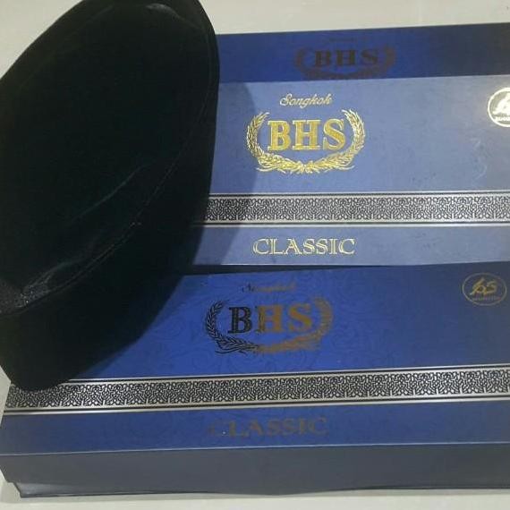 Peci Songkok Bhs Classic Behaestex Hitam Polos