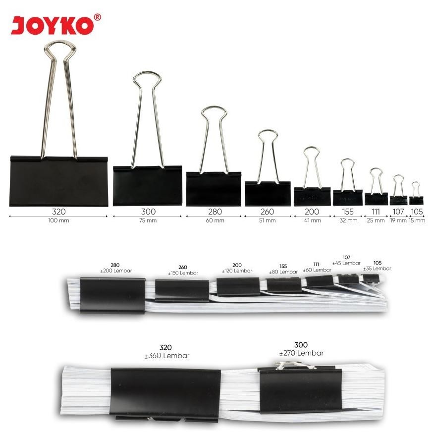 

Best Seller Dw-45 Yui-7 Joyko Binder Clip Kecil Dan Sedang No 105-260 Hitam Original Per Kotak / Klip Binder Penjepit Kertas Kecil Penjepit Kertas Sedang Joyko Hitam Per Kotak Sale Original