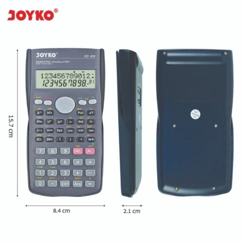 

Fx-2 Gd-12 Dh-68 Kalkulator Ilmiah Joyko Cc 23Co - Scientific Calculator Cc23Co Color Murah Original