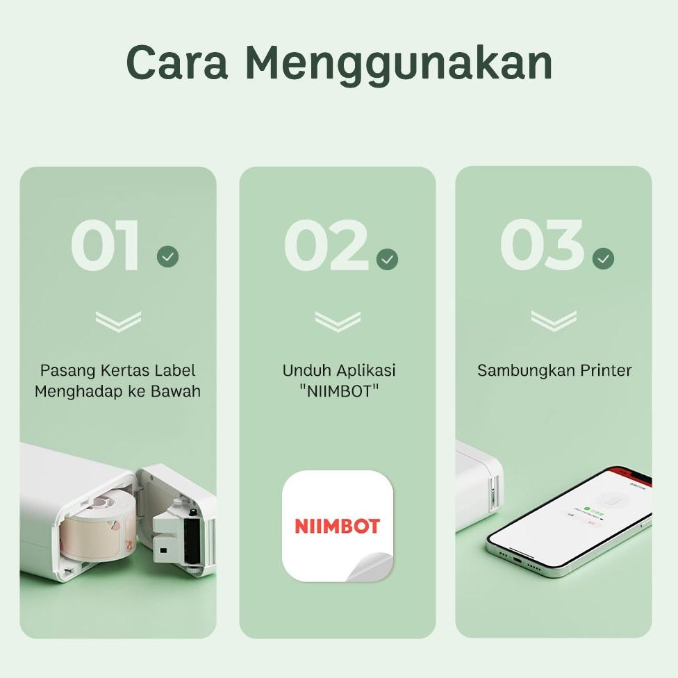 

NIIMBOT D101 Printer Label Nama, Printer Portabel untuk Rumah Tangga,Stiker Identifikasi Penyimpanan