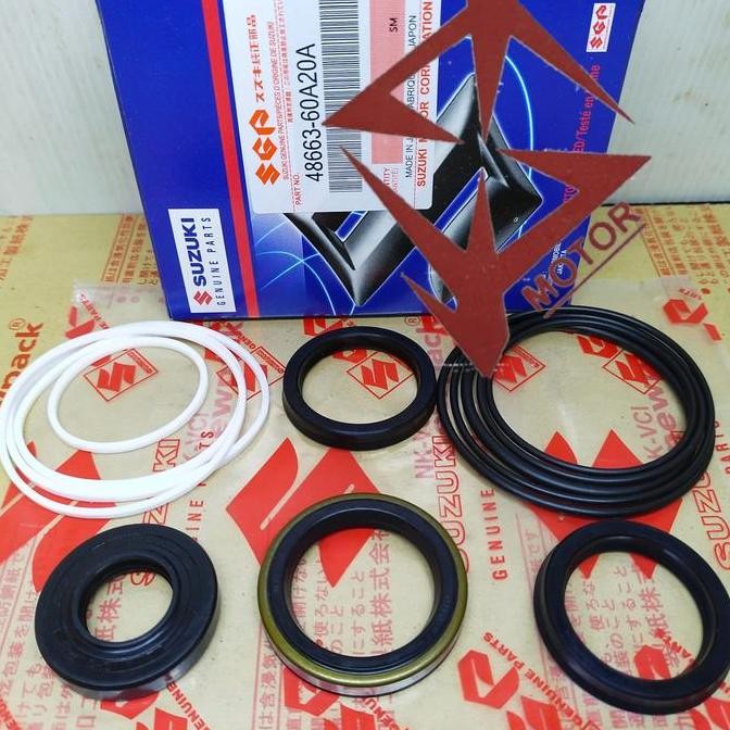 . SEAL KIT POWER STEERING/SEAL RACK STEERING BAWAH JIMNY SJ410 KATANA