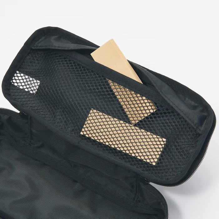 

Muji Polyester Pen / Pencil Case Large Capacity / Make Up Pouch - Tempat Pensil / Kantong / Tas Penyimpanan Serbaguna Original Dan Terpercaya