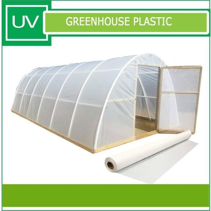 BEST PLASTIK UV 14% TEBAL 200 MICRON LEBAR 3 METER GREEN HOUSE UNTUK ATAP MATAHARI