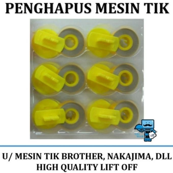 Cod Mma-1318 Cuci Gudang Correction Tape / Penghapus Mesin Ketik Tik Brother / Nakajima ( Satuan / P