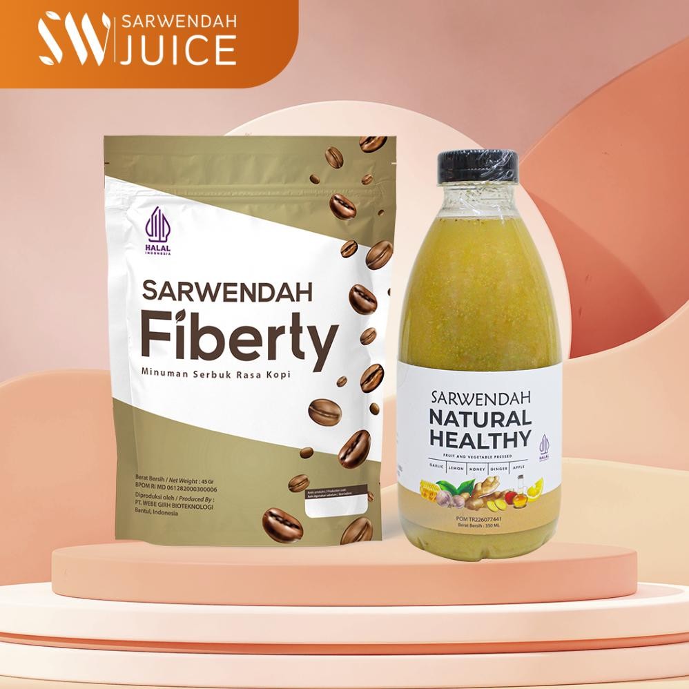 

Sarwendah Juice (Juice 350 & Fiberty 45gr) Sarwendah Juice Bawang Putih 350ml + Fiberty 45gr - 2 Pcs