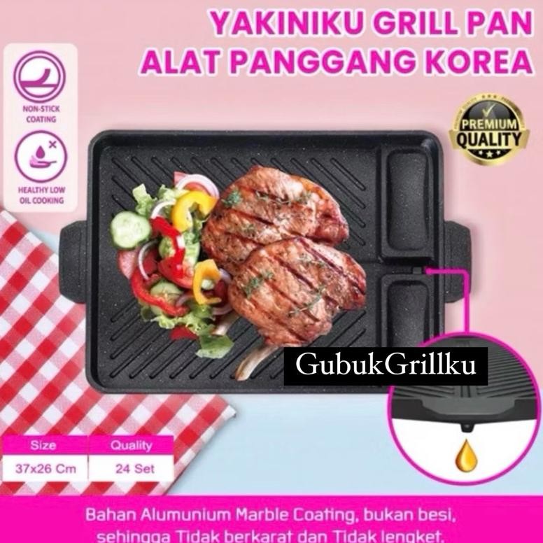 PAN GRILL ANTI LENGKET || PAN BBQ ||