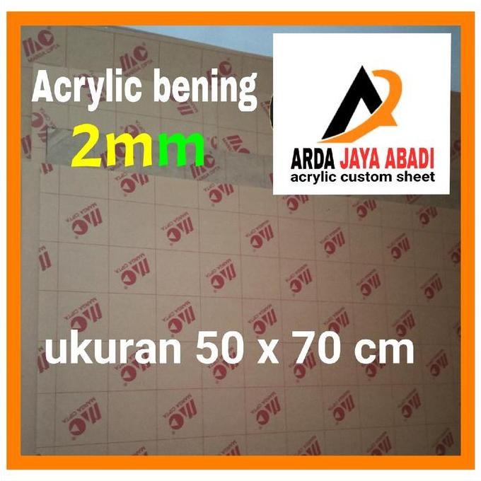

Akrilik 2Mm Bening Ukuran 50 X 70 Lembaran Akrilik Murah Mika Lembaran Acrylic Clear Marga Cipta Best Seller