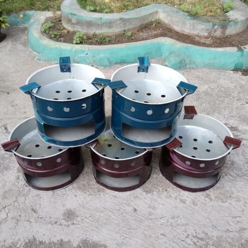 TERMURAH Kompor Arang Ukuran Kecil , Tanggung , Besar dan Jumbo / Tungku Arang , Briket dan kayu / T