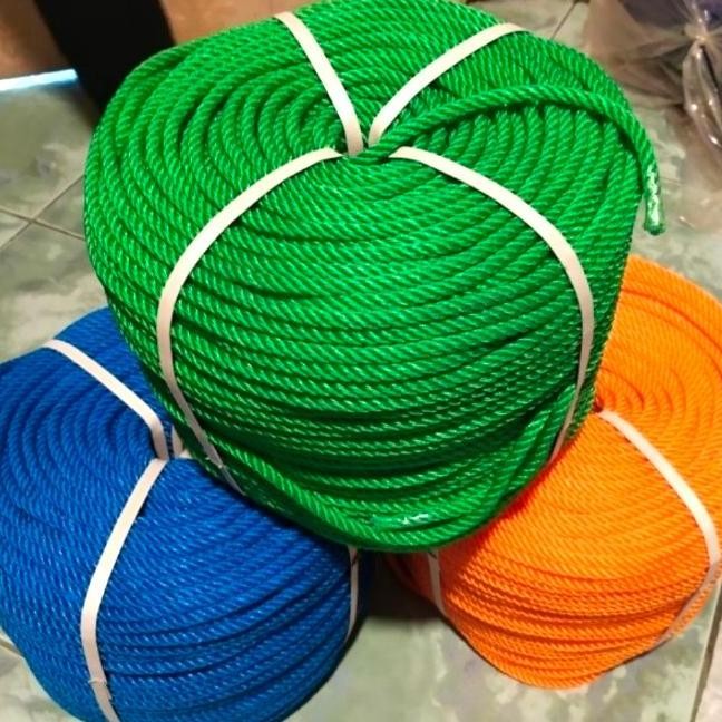 Tali Tambang Plastik 7mm Per ROLL- Tambang Plastik 7 mm Per rol LY