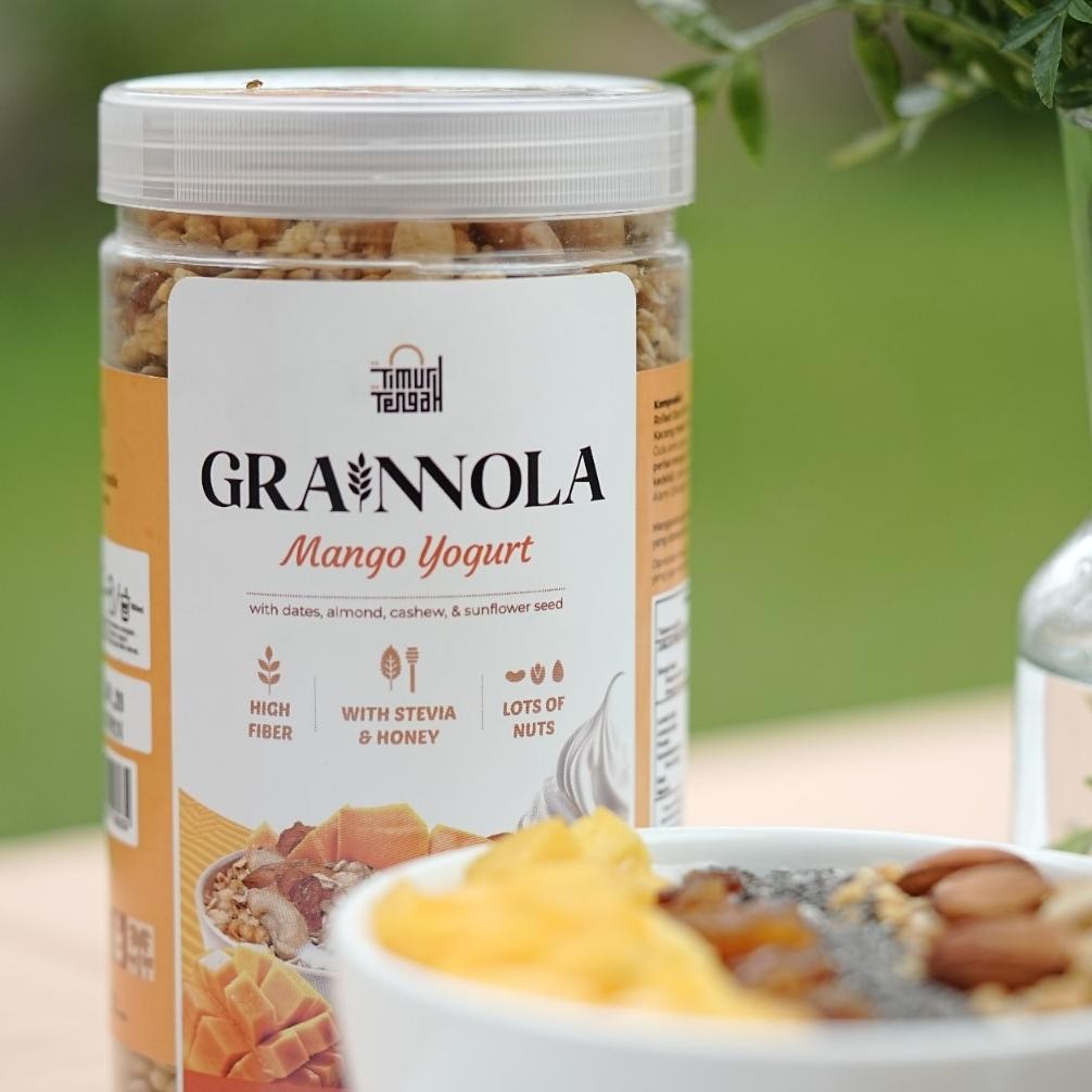 

Ready Granola Timur Tengah 500Gr | Grainnola Sereal Diet Sarapan Sehat