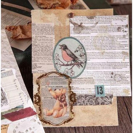 

Scrapbook Paper Pack 50X70Mm - The Age Of Things Series (50Pcs) Terbaru