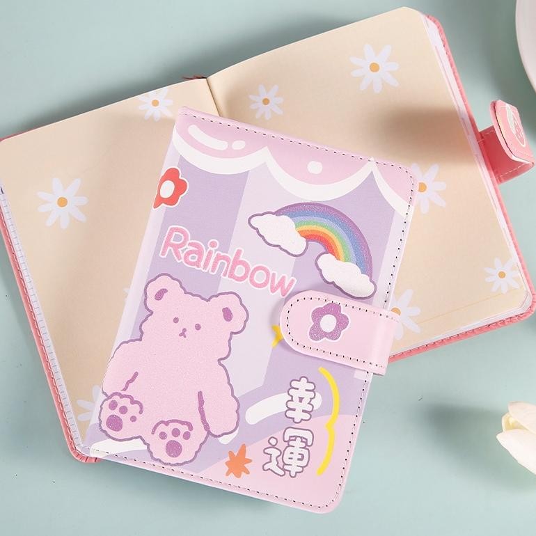 

Promo Buku Catatan Pu Motif Kartun 112 Lembar A6 Cute Diary Cartoon Bronzing Magnetic Buckle Notebook Daily Planner Aesthetic Korea Style Full Deco Paper Hadiah Lucu Kreatif Berkualitas