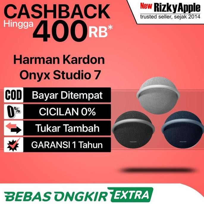 Harman Kardon Onyx Studio 7 Speaker Bluetooth Portable Asli Original 6 New Stok