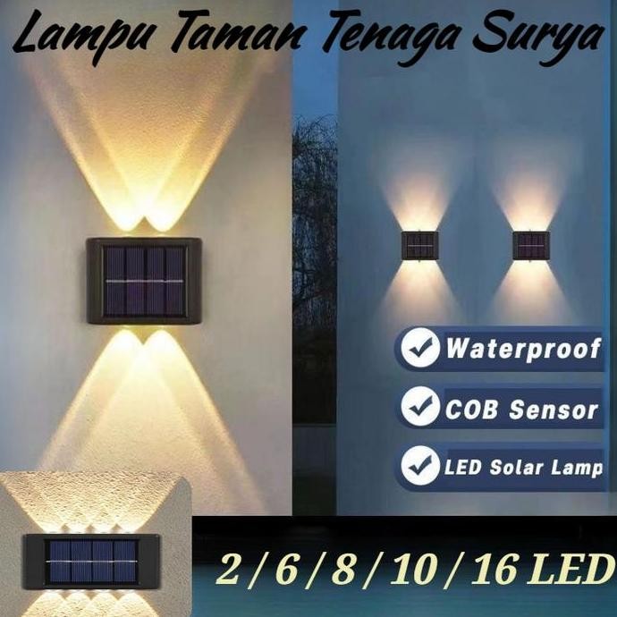 

Vinnatsu 2/6/8/10/16 LED Lampu Taman Tenaga Surya Lampu Taman Tenaga Surya Lampu Dinding Tenaga Surya Taman Pencahayaan Taman Halaman-Anti Air Solar Power Outdoor Modern Waterproof lampu led kamar