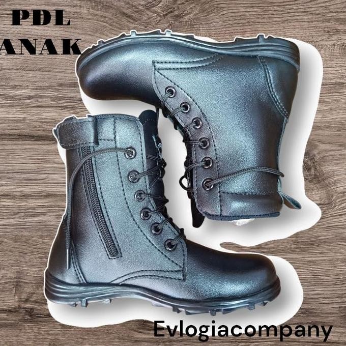 Tersedia SEPATU PDL ANAK DOP POLISI KIDS fashion Kaki