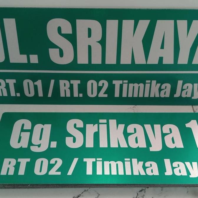 

Plang Nama Jalan | Custom