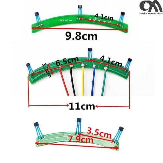 Sale Sensor Dinamo 120 Ukuran Panjang Sepeda Listrik 1 Set