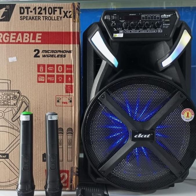 Speaker Portabel Bluetooth 12 Inch Dat New Stok