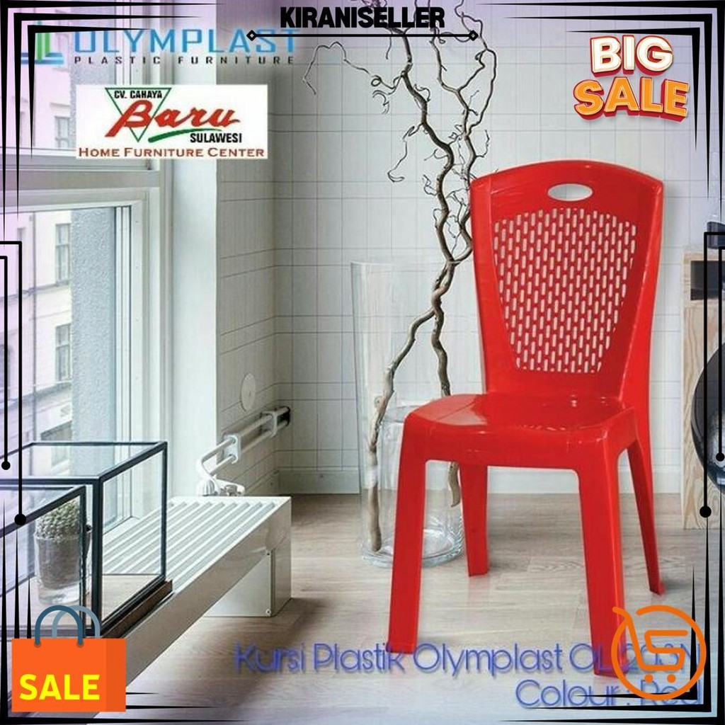 Kursi Plastik Olymplast Ol 203 - Khusus Makassar Termurah