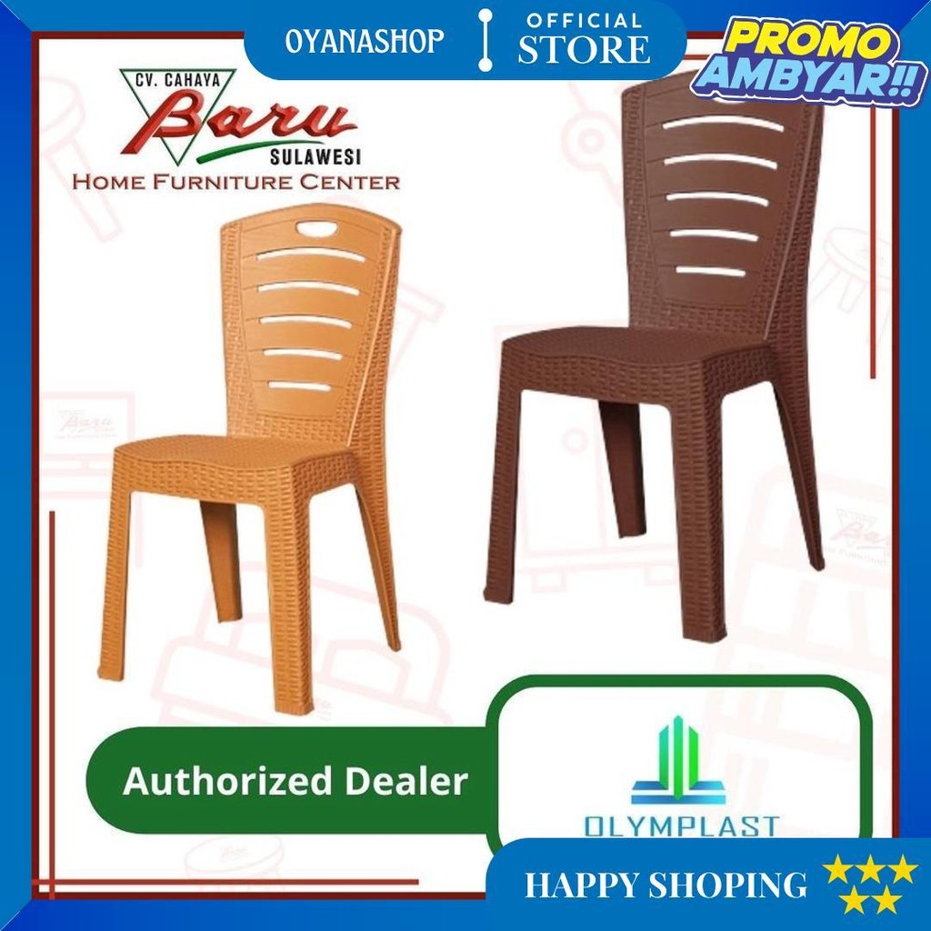 Kursi Plastik Olymplast Ol 203 - Khusus Makassar Sale