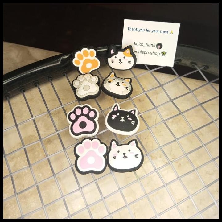 Tennis Dampener Peredam Raket Tenis Cat And Paw Series Dijual Sepasang Dengan Detil Yang Bagus Origi