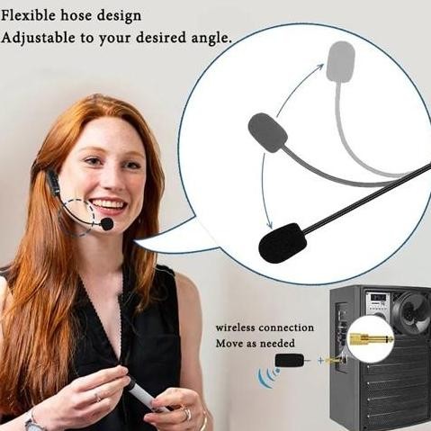 Mic Imam Wireless 1 Bando Wireless Connect Amplifier Toa New Stok