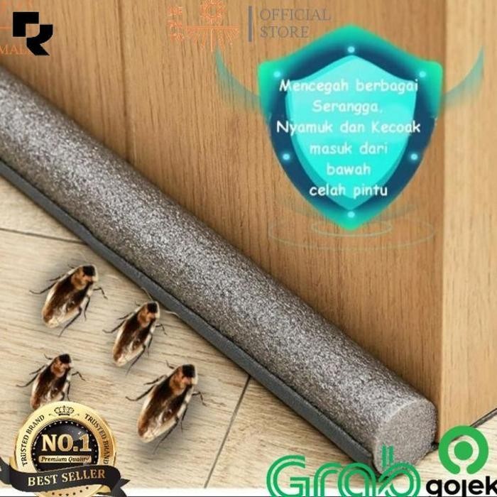 

Promo Twin Draft Door Guard Stopper Seal Gap Strip Dust Door Stop Dp
