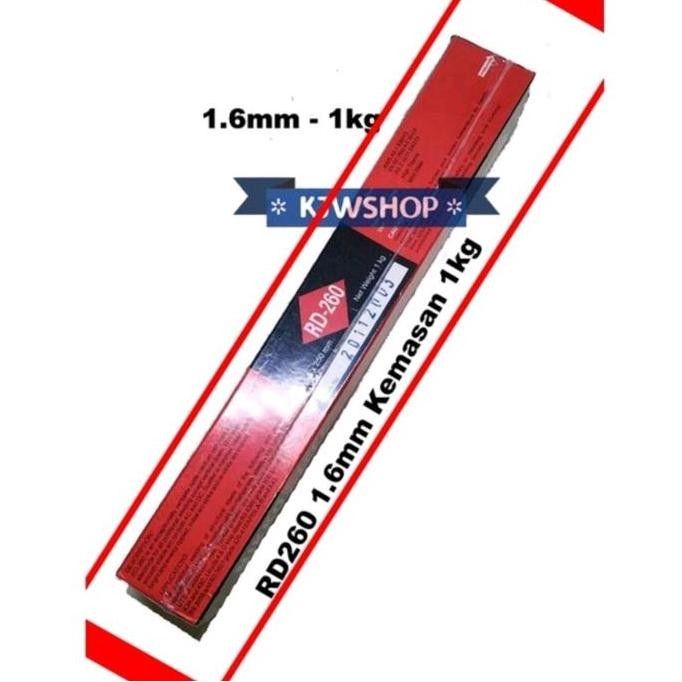 NEW Kawat Las Besi 1.6mm Dos 1kg Kawat Las Besi 1,6mm Kawat Las Besi RD260 1.6mm Nikko Steel RD260 1