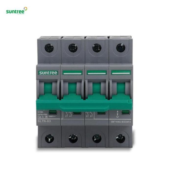 DC MCB SUNTREE 4 Pole 1000 VDC 10-63 A [terbaik]