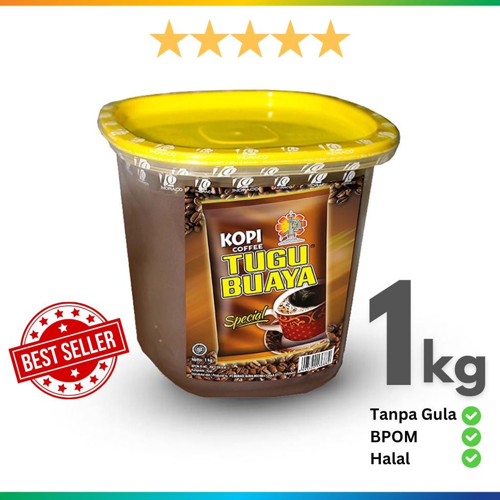 

NEW!!! Kopi Bubuk Harum 1kg GRATIS Toples Tupper Tugu Buaya Kopi Hitam Pahit Pekat Kopi Racik Robusta Cocok Warkop