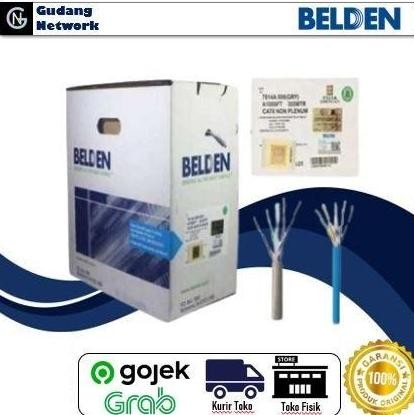 Kabel Lan Utp Cat6 Belden Blue 7814A 305M Gigabit Biru New Stok