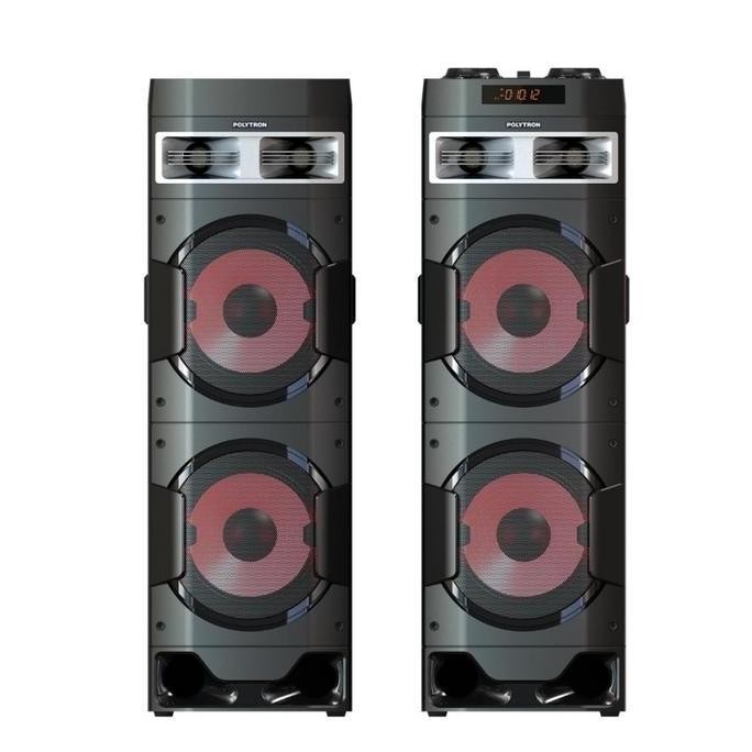 Speaker Aktif Polytron 8" Double Woofer Pas10D22 Pas 10D22 New Stok